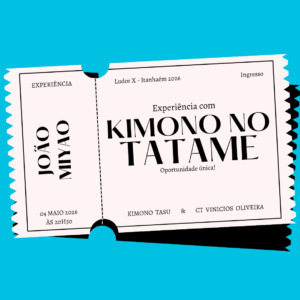 Experiência com Kimono no tatame (Regular)